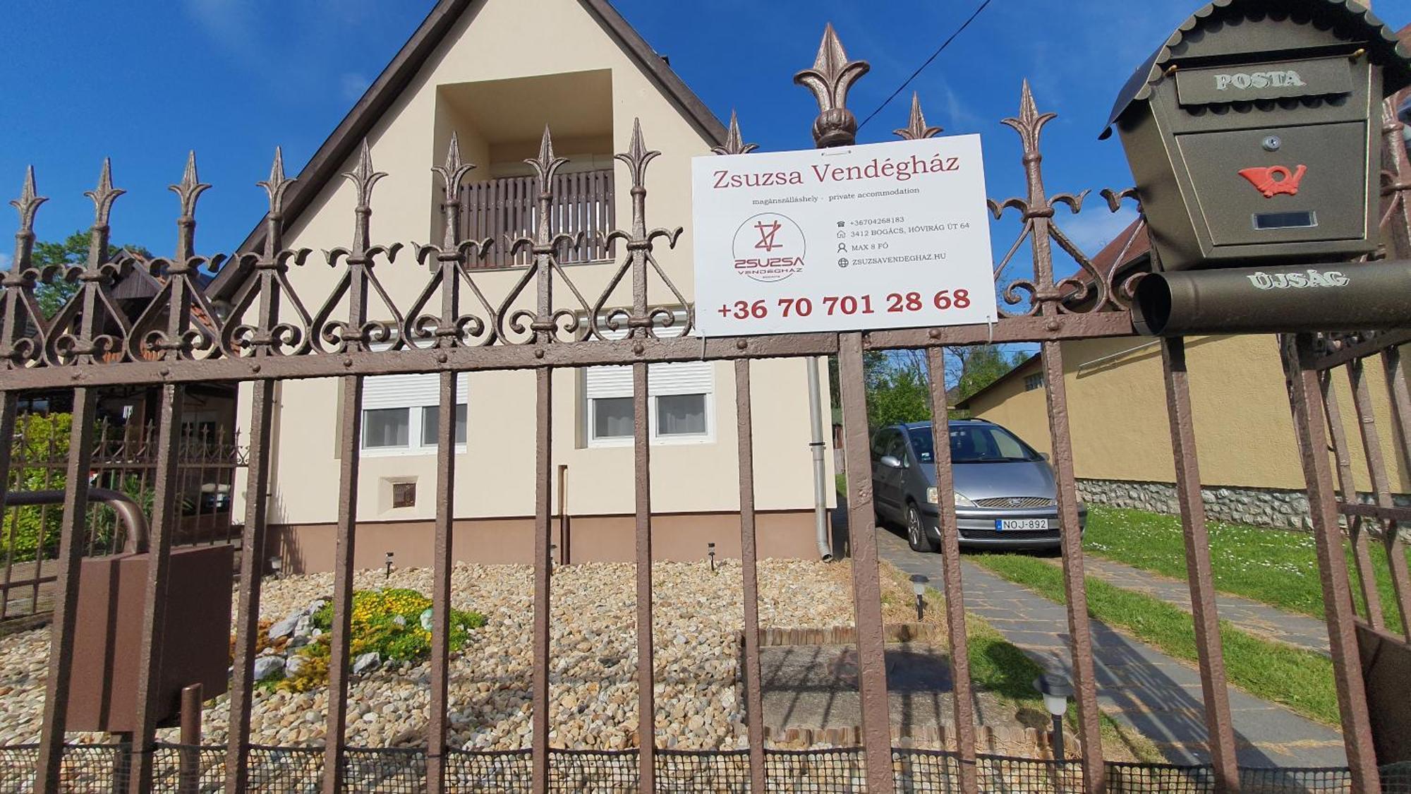 Vila Zsuzsa Vendeghaz Bogács Exteriér fotografie
